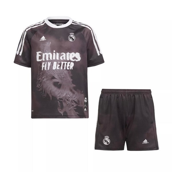Camiseta Real Madrid Human Race Niños 2020/21 Negro